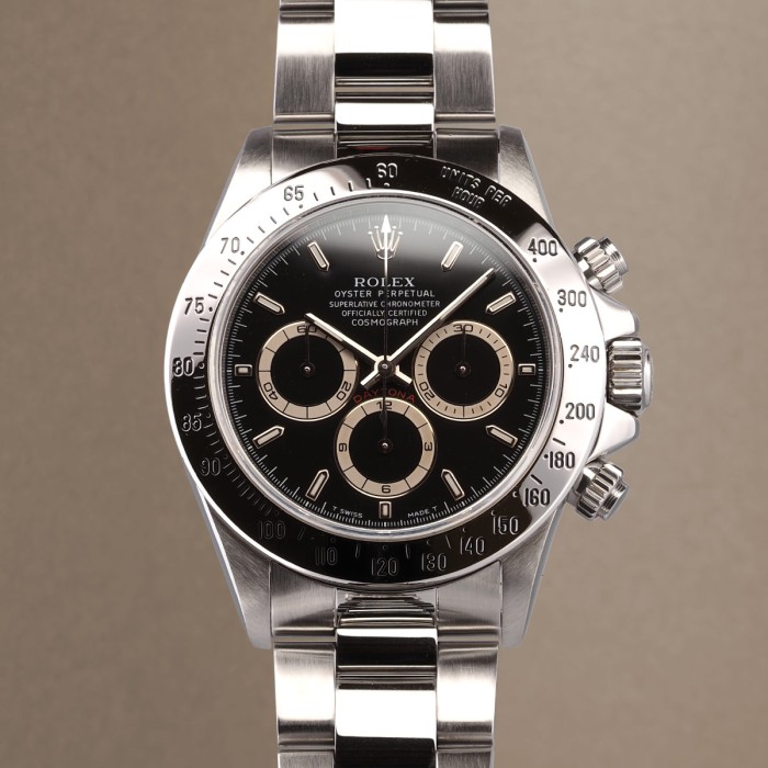 Rolex - Daytona Zenith Réf. 16520 de 1996 Boîte & papiers