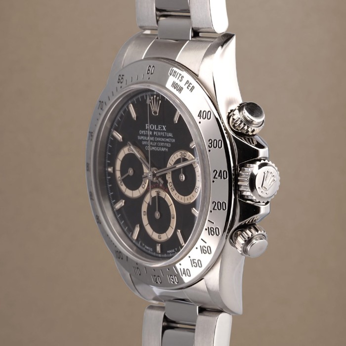 Rolex - Daytona Zenith Réf. 16520 de 1996 Boîte & papiers
