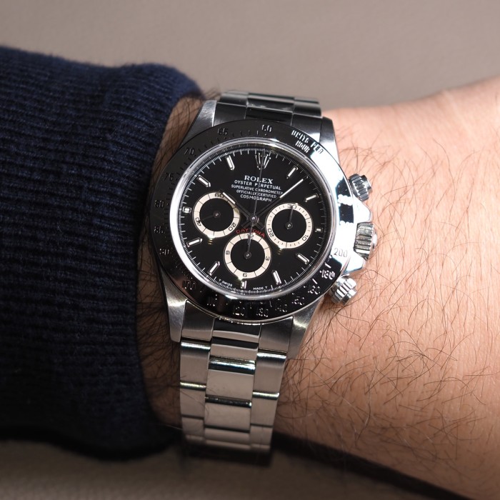 Rolex - Daytona Zenith Réf. 16520 de 1996 Boîte & papiers