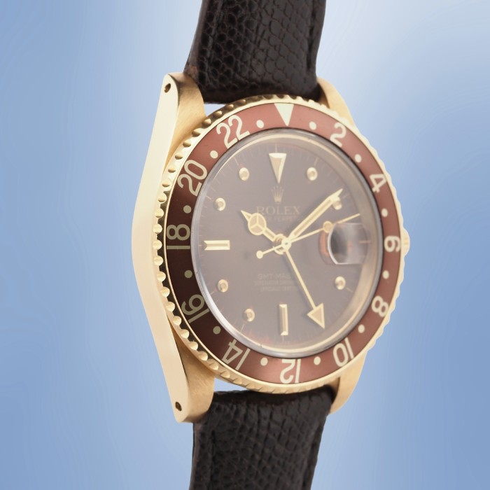 Rolex - GMT Master II "Nipple & Lava Dial" Vintage Circa 1980 Réf. 16758