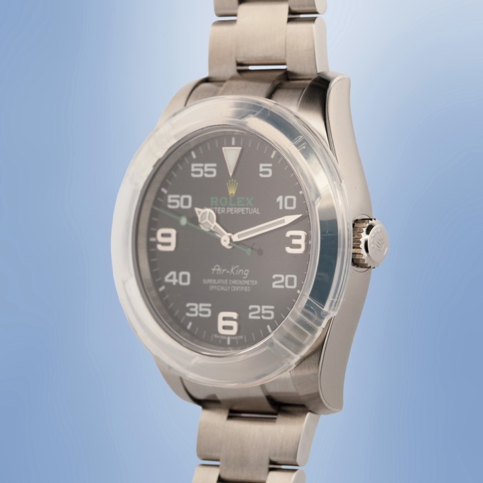 Rolex - Air King Full Set Neuf Stickée! Circa 2017 Réf. 116900