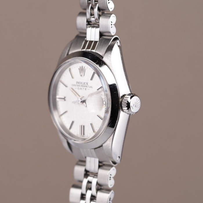 Rolex - Oyster Perpetual Date "Linen Dial" Circa 1972 Réf. 6916