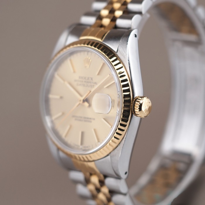 Rolex - Datejust Two Tone 36 Circa 1989 Réf. 16233