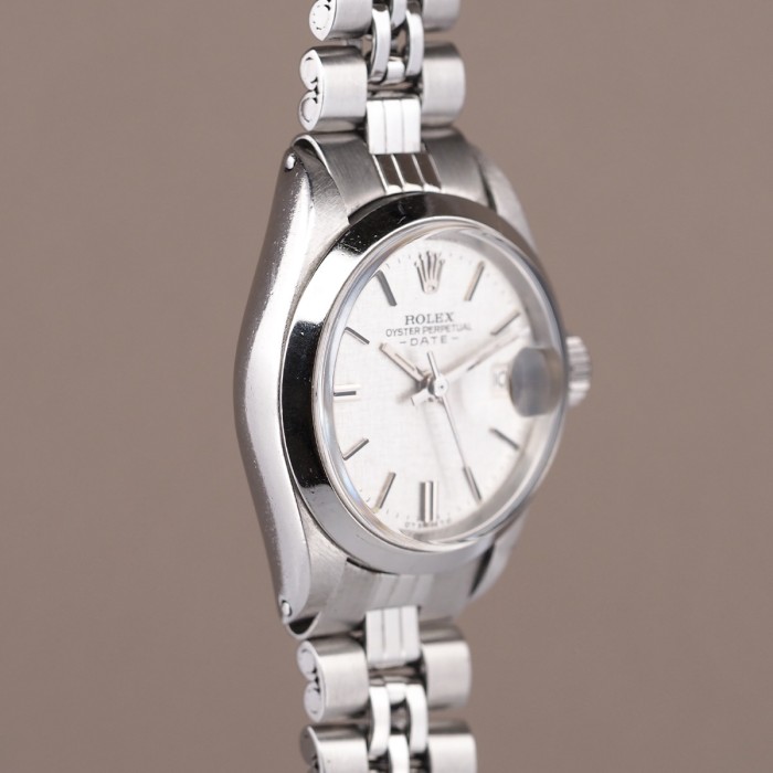 Rolex - Oyster Perpetual Date "Linen Dial" Circa 1972 Réf. 6916