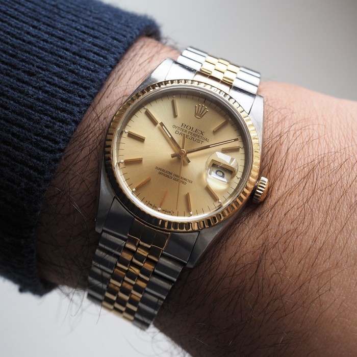 Rolex - Datejust Two Tone 36 Circa 1989 Réf. 16233