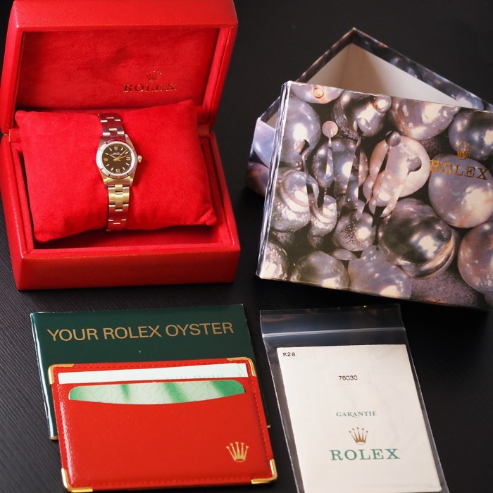 Rolex - Oyster Perpetual pour Femme 25mm Full Set Réf. 76030