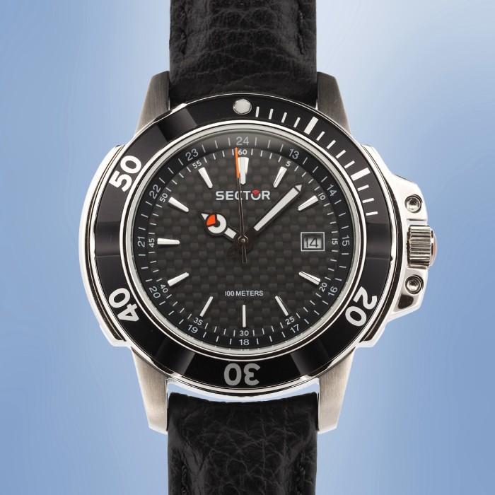 Sector - N.O.S. 100 Meters Black Diver Réf. 240