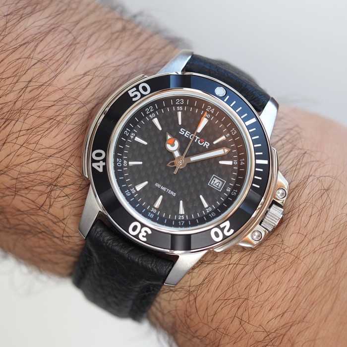 Sector - N.O.S. 100 Meters Black Diver Réf. 240