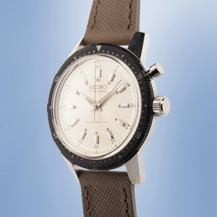 Seiko - Crown Chronograph "Monopusher" Tokyo Olympic Games 1964 Réf. 45899