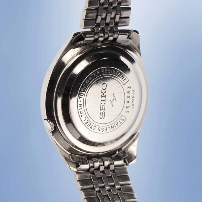 Seiko - 5 Actus Japanese Print Shoen Uemura Shunpo Circa 1972 Réf. 7019-7060