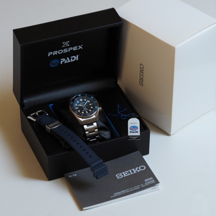 Seiko - "The Great Blue" Prospex King Sumo PADI Special Edition Automatic Diver Réf. SPB375J1