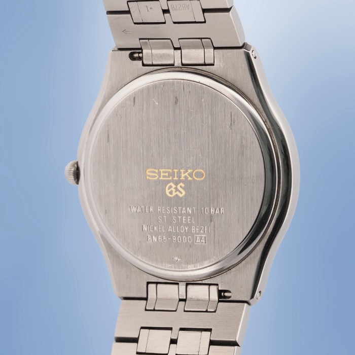 Grand Seiko - Seiko Classic Vintage Jumbo 37mm 8N65-9000 Quartz Circa 1990 Full Set Réf. SBGG001