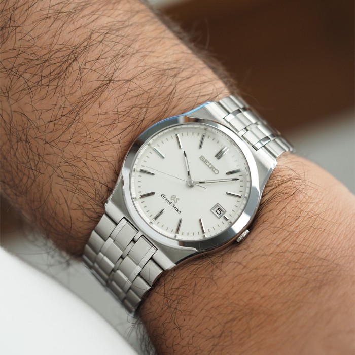 Grand Seiko - Seiko Classic Vintage Jumbo 37mm 8N65-9000 Quartz Circa 1990 Full Set Réf. SBGG001