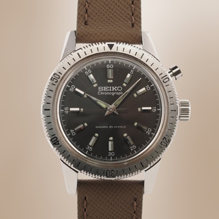 Seiko - Chronograph Crown Tokyo Olympic Games '64 Vintage Circa 1964 Réf. 45899
