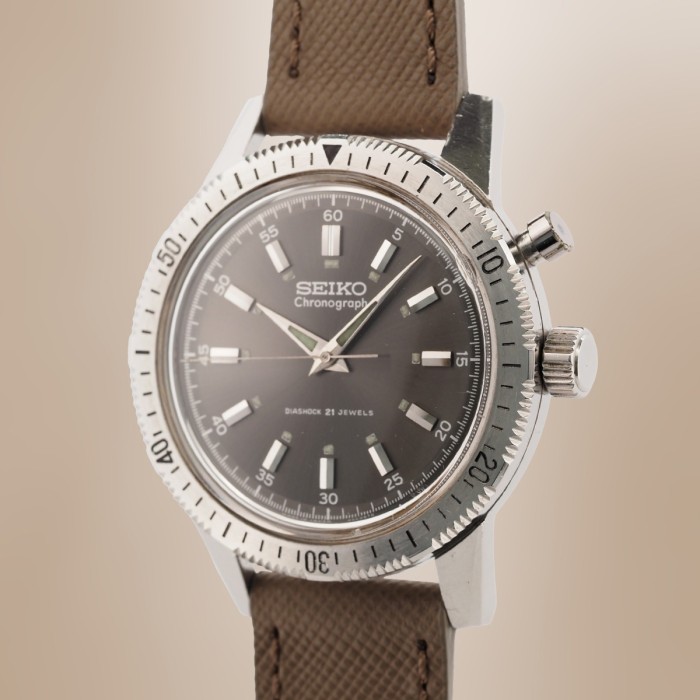 Seiko - Chronograph Crown Tokyo Olympic Games '64 Vintage Circa 1964 Réf. 45899