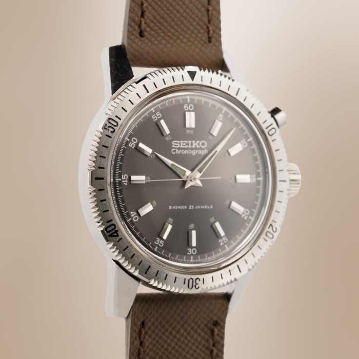 Seiko - Chronograph Crown Tokyo Olympic Games '64 Vintage Circa 1964 Réf. 45899