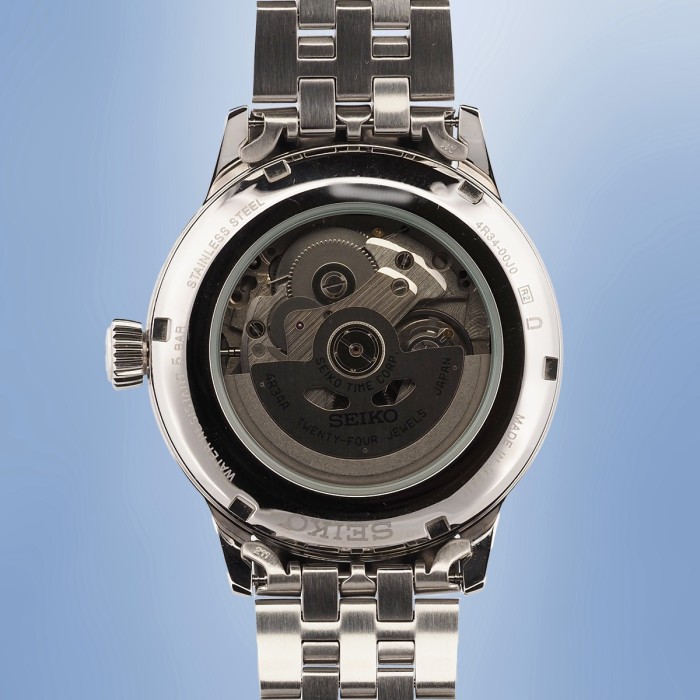Seiko - Presage Cocktail Time GMT Ice Blue Automatic Full Set Circa 2026 Réf. SARY241