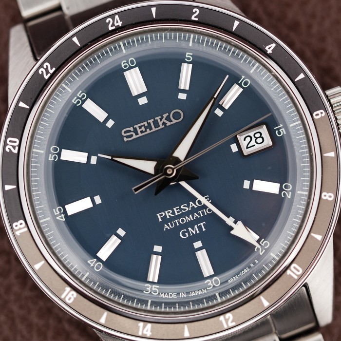 Seiko - Presage Automatic GMT "JDM" (Japanese Domestic Market) Réf. SARY229