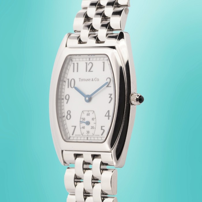 Tiffany & Co - Classic Tonneau Small Seconds Circa 2000 Réf. 515.1016