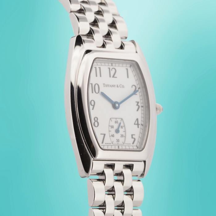 Tiffany & Co - Classic Tonneau Small Seconds Circa 2000 Réf. 515.1016
