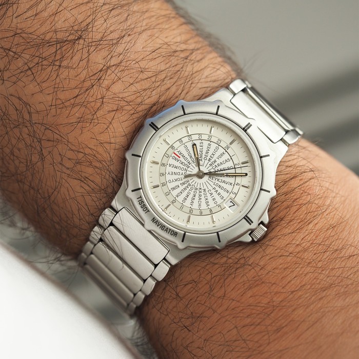 Tissot - Navigator WorldTime Vintage Quartz Circa 1990
