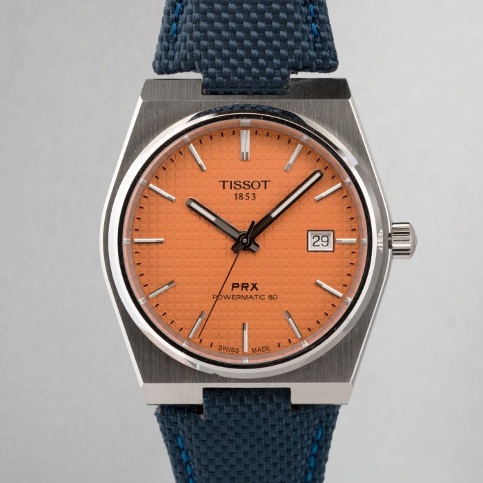Tissot - PRX Automatique avec cadran unique saumon