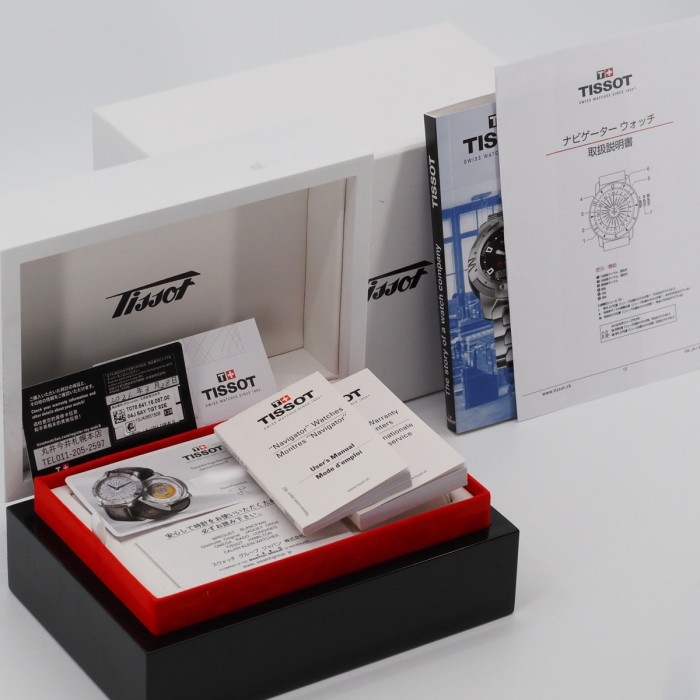 Tissot - Heritage Navigator 160th Anniversary Navigator WorldTimer Bleu Full Set Circa 2013 Réf. T078.641.16.037.00
