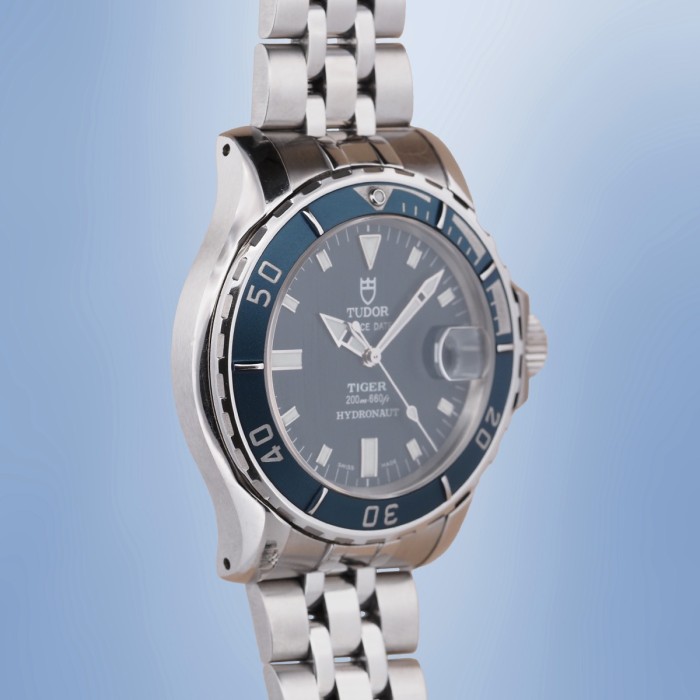 Tudor - Prince Date Hydronaut Tiger Blue Circa 1999 Réf. 89190P
