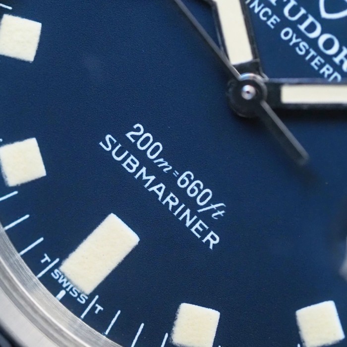 Tudor - Submariner Blue Snowflake Circa 1980 Réf. 94110