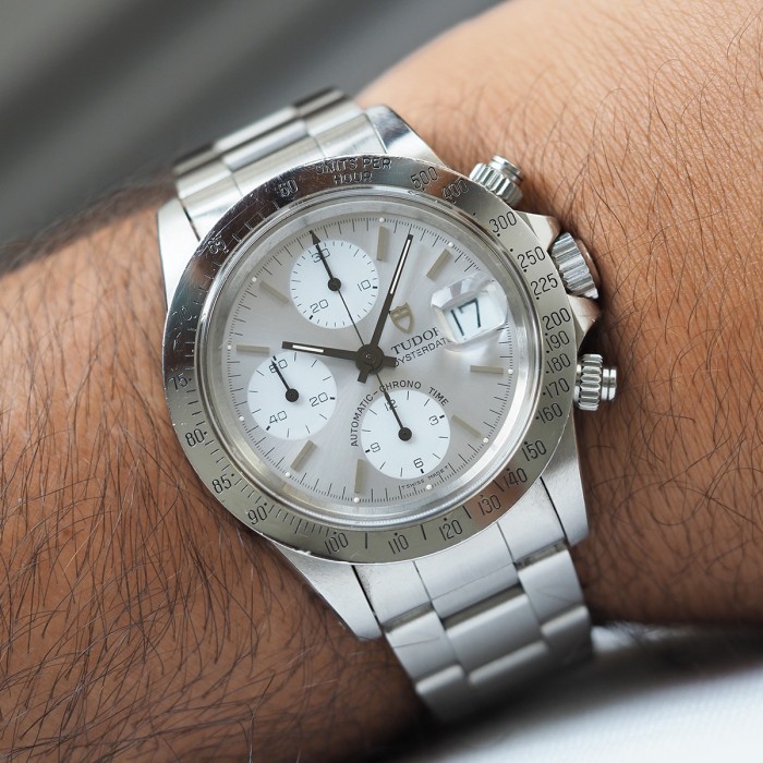 Tudor - Oysterdate "Big Block" Chrono Time Circa 1993 Réf. 79180