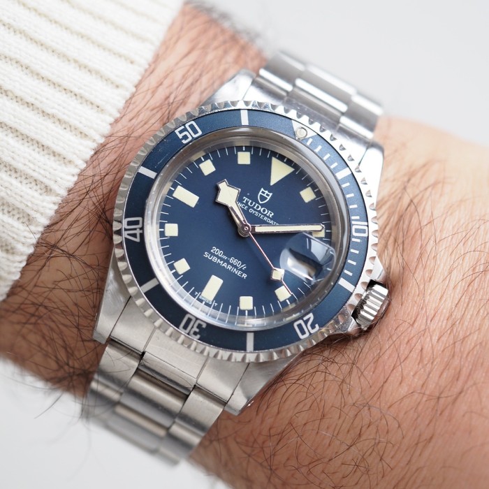 Tudor - Submariner Blue Snowflake Circa 1980 Réf. 94110