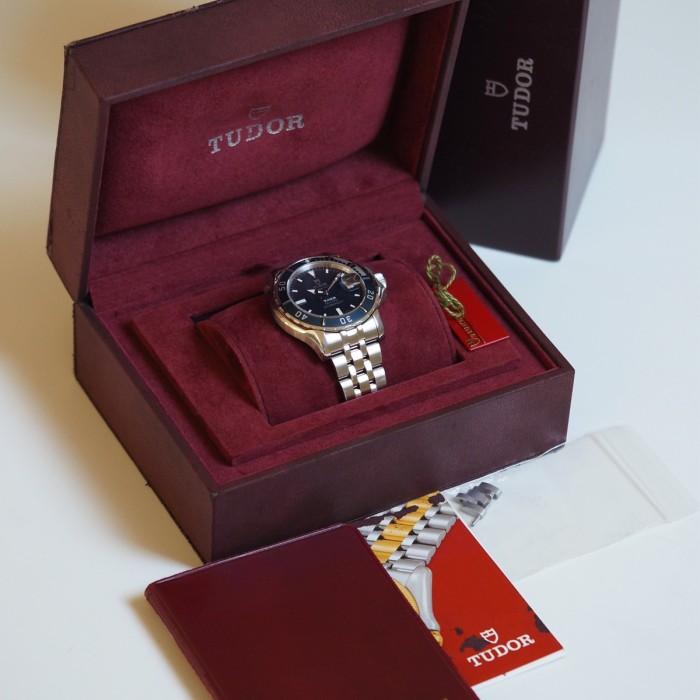 Tudor - Prince Date Hydronaut Tiger Blue Circa 1999 Réf. 89190P