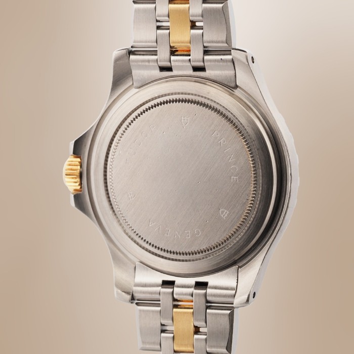 Tudor - Prince Date Tiger Hydronaut Bicolore avec Boîte Circa 2000 Réf. 89193P