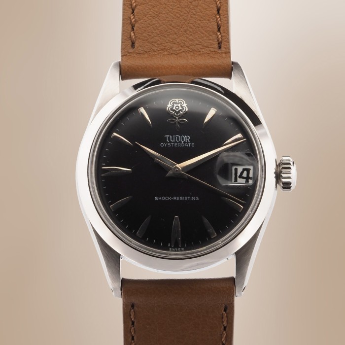 Tudor - "Big Rose" OysterDate 34mm Réf. 7974 Circa 1961