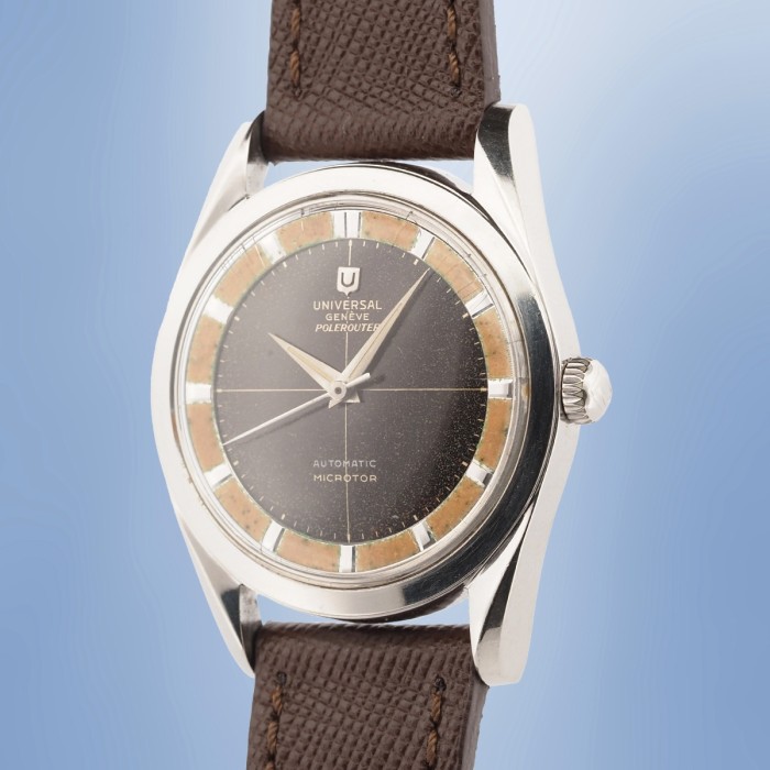 Universal Genève - Polerouter Automatic Microtor Circa 1956 Réf. 20360-3