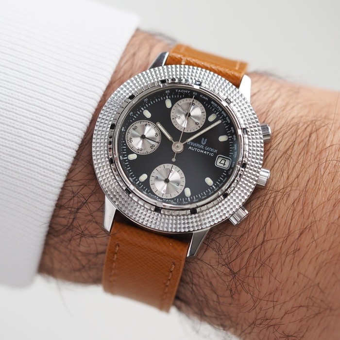 Universal Genève - Tri Compax Chronograph Automatic Circa 1990 Réf. 104.42.980