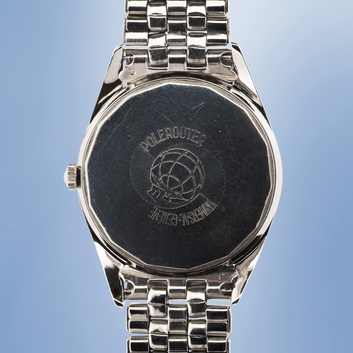 Universal Genève - Polerouter Date Automatic Microtor Vintage Gay Frères Bracelet Circa 1960 Réf. 204610-7