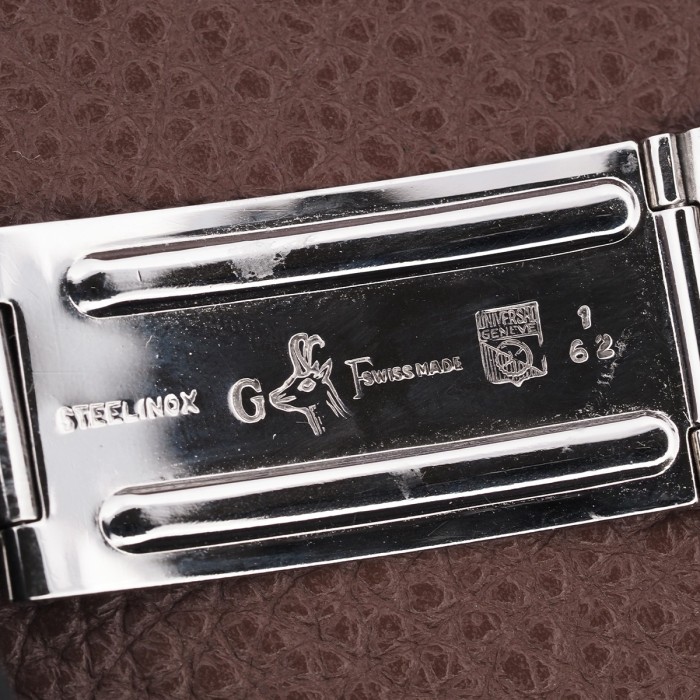 Universal Genève - Polerouter Date Automatic Microtor Vintage Gay Frères Bracelet Circa 1960 Réf. 204610-7