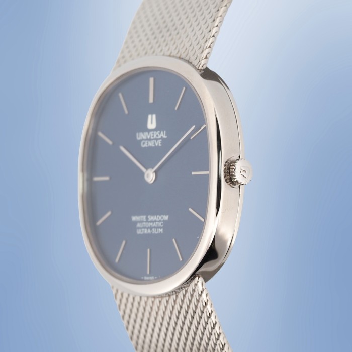 Universal Genève - White Shadow Ultra Slim Ellipse 31x34mm Circa 1960 Réf. 866104