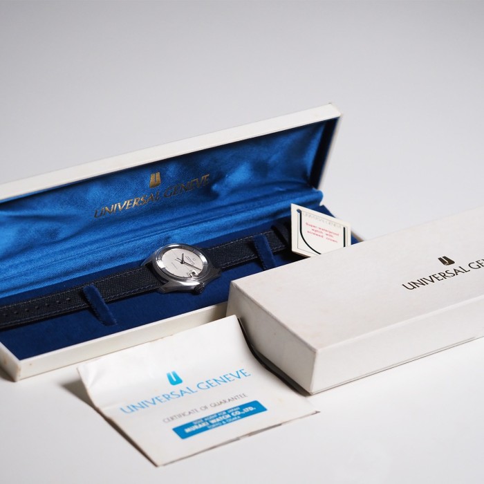Universal Genève - Polerouter Date Full Set Circa 1970 Réf. 869119/02