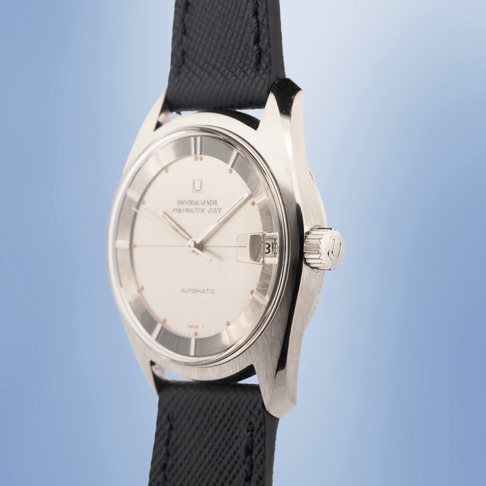 Universal Genève - Polerouter Date Full Set Circa 1970 Réf. 869119/02