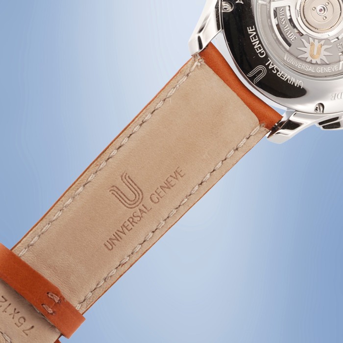 Universal Genève - Okeanos chronographe cadran blanc Réf. 871.128