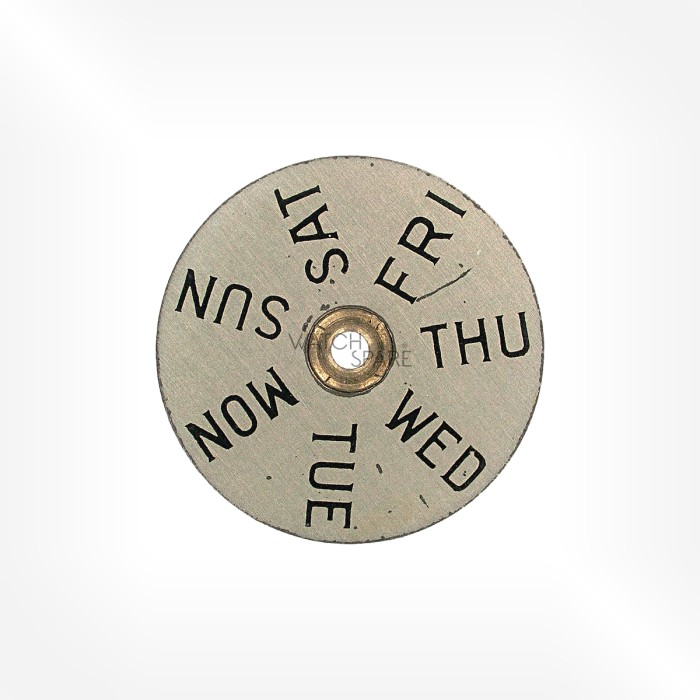 Universal Cal. 285 - Disque des jours Anglais  2561-1-ENG