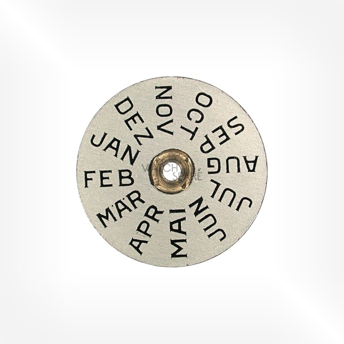 Universal Cal. 285 - Disque des mois Anglais  2562-1-ENG