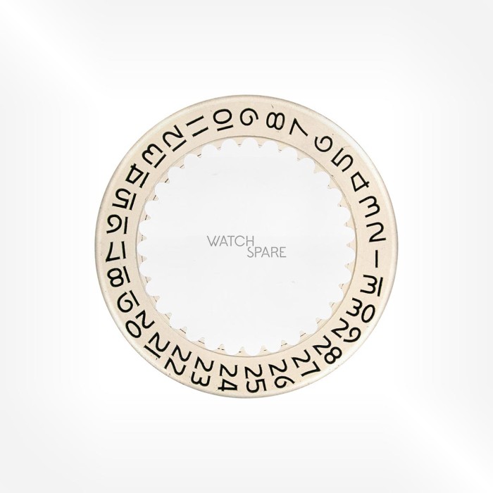 Universal Genève Cal. 68-69-218 - Disque de quantième décalqué 2585-1