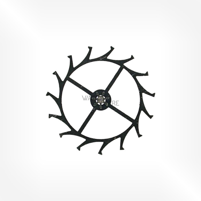 Unitas Cal. 6318 - Roue d'ancre pivotée 705