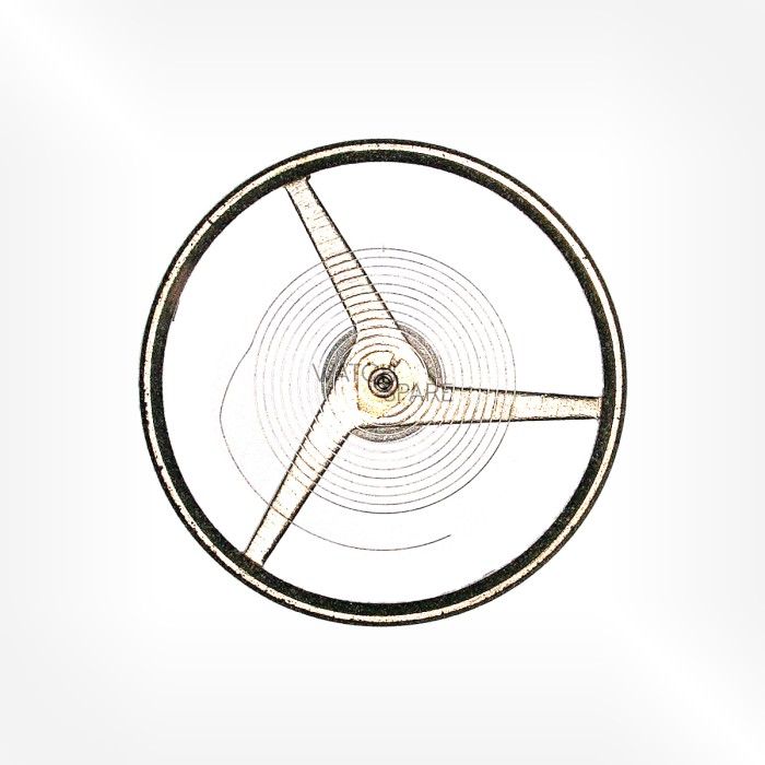 Unitas Cal. 6580 - Balancier avec spiral plat 721