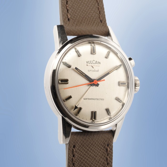 Vulcain - Cricket Alarm Vintage Circa 1960 Réf. 1858