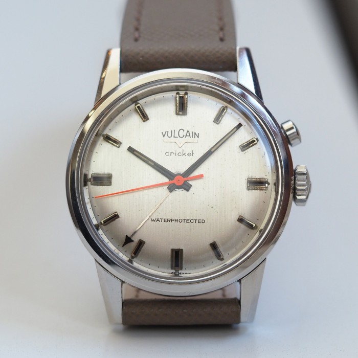 Vulcain - Cricket Alarm Vintage Circa 1960 Réf. 1858