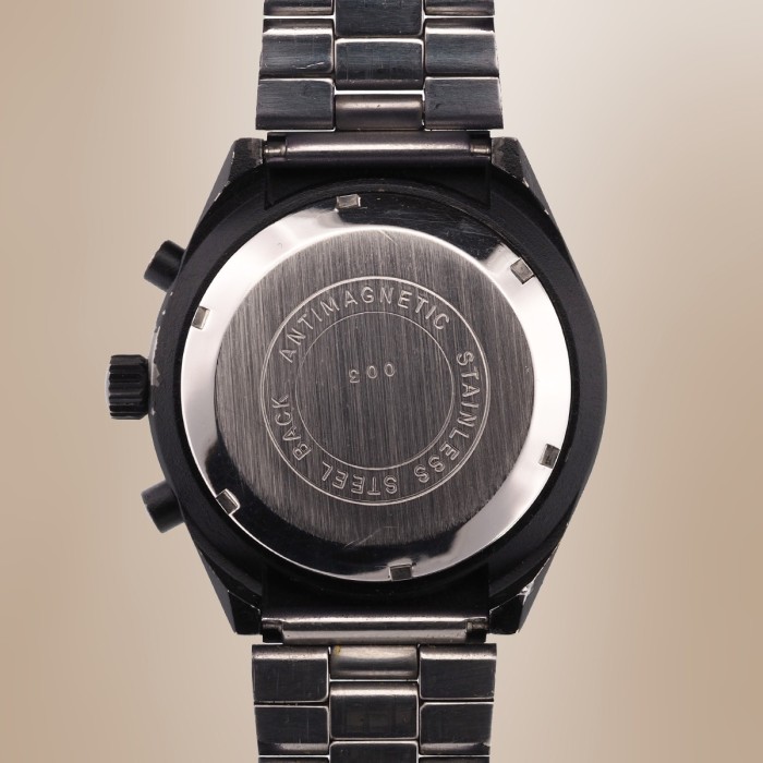 Volkswagen Design - Chronographe Vintage Valjoux 7765 avec boîte Circa 1980 Réf. 003